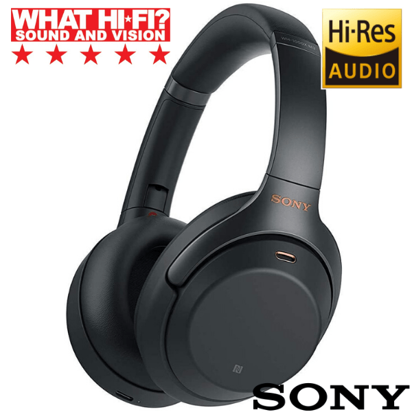 SONY WH1000XM3 NOISE CANCELLING WIRELESS HEADPHONES W/ 30HOUR BATTERY